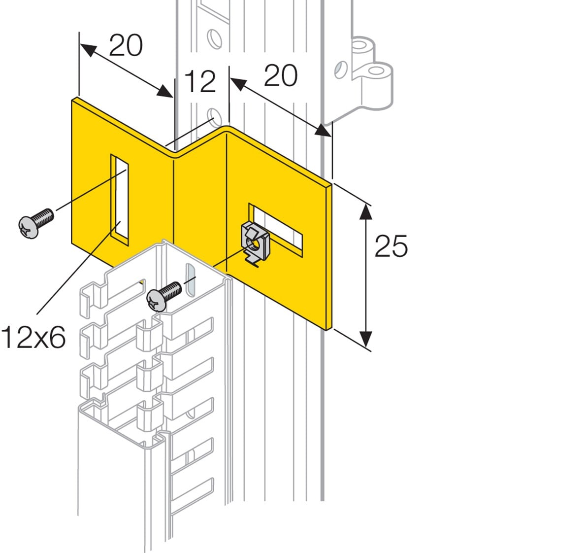 ABB SPA ABBEV1100 N.1000 VITI PERFORANTI 4,2X13MM