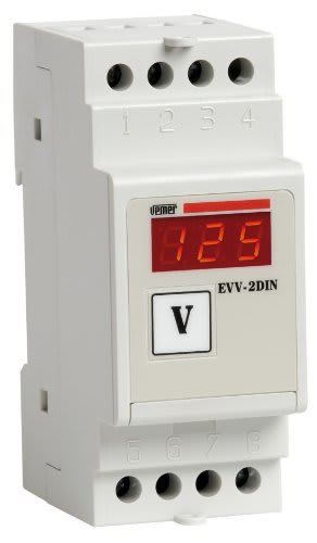 VEMER-SIBER GROUP S. - VEMVM245800 EVV-2DIN VOLT. 1VCC 115/230VAC