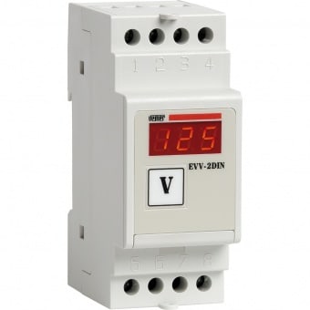 VEMER SPA VEMVM244100 EVV-2DIN VOLT. 100VCA 115/230VAC