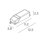 EXENIA SRL - EXE9D050020AL ON/OFF 125X38X23