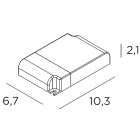 EXENIA SRL - EXE9DM003TC ON/OFF-132X67X21