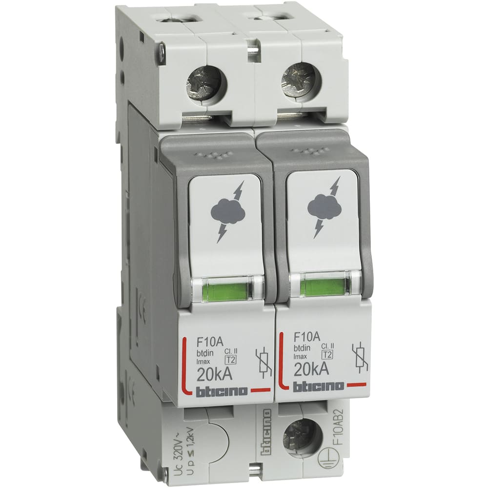 BTICINO BTIF10AB2 BTDIN - SPD T2 20KA 2P