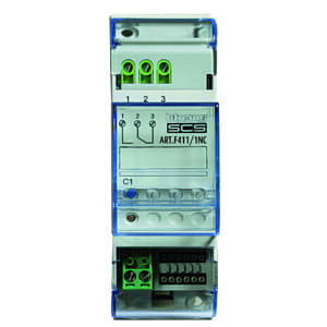 BTICINO S.P.A. - BTIF411/1NC SCS - ATTUATORE A 1 RELE NC 2 MODULI DIN