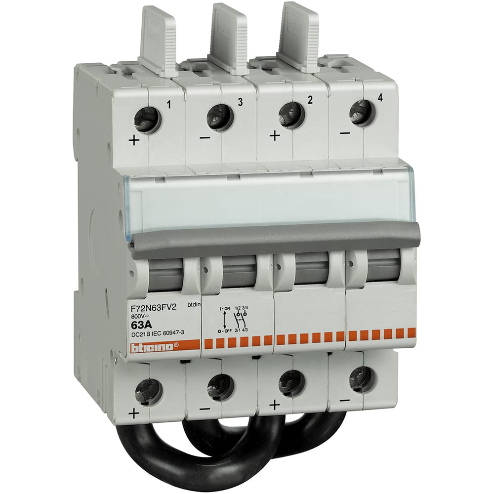 BTICINO BTIF72N63FV1 BTDIN - SEZIONATORE 63A 600 VDC