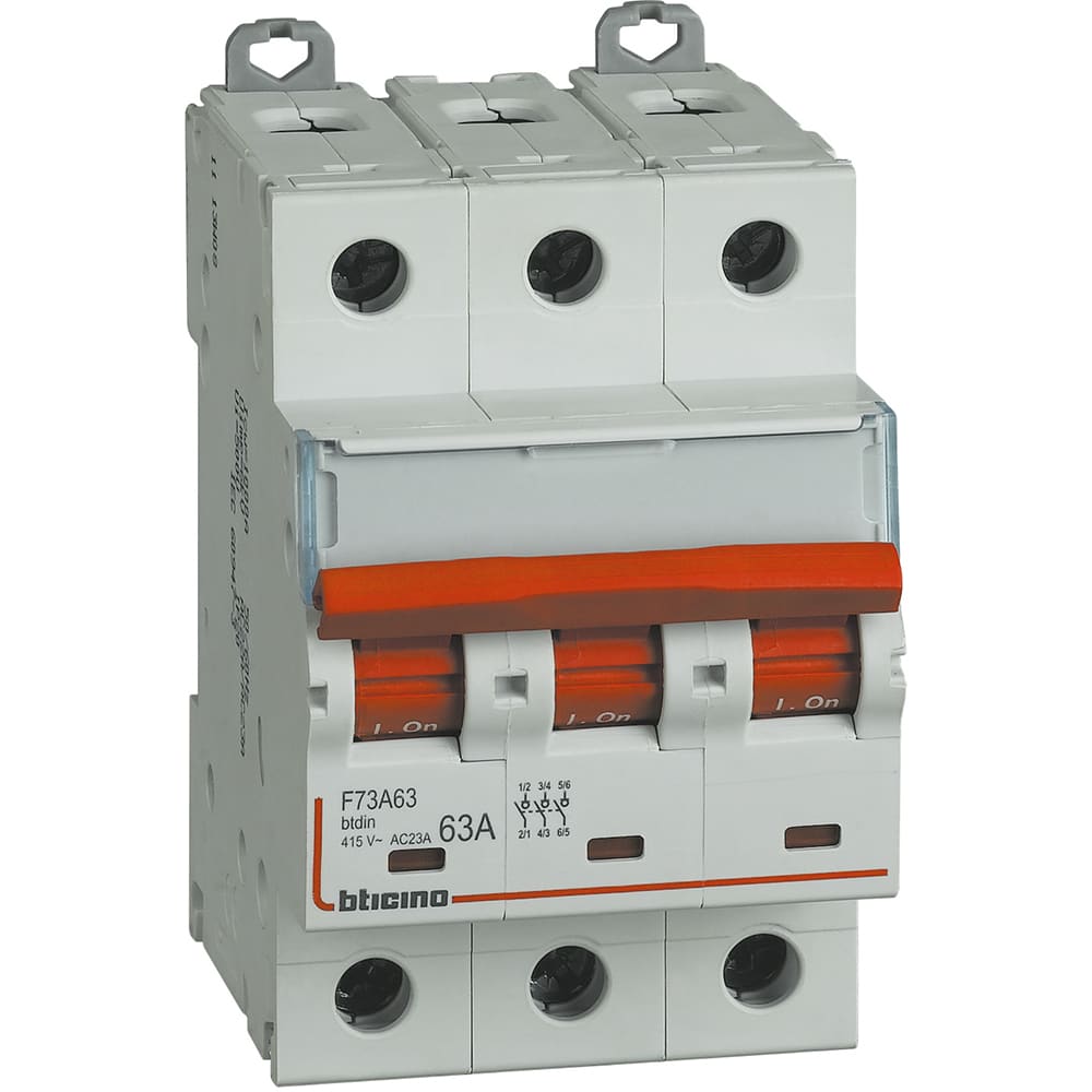 BTICINO BTIF73A63 BTDIN - SEZIONATORE COMANDABILE 3P 63A