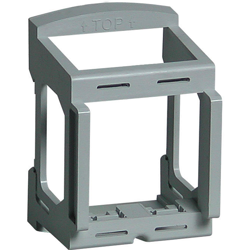 BTICINO BTIF80AL Hutschienenadapter MSC, 2,5 TE, Grau, fu