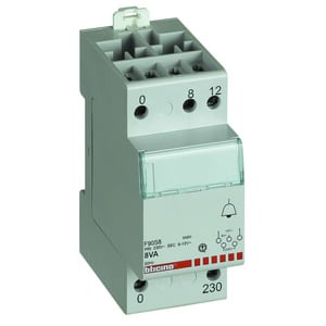 BTICINO S.P.A. - BTIF90S8 BTDIN - TRASF PER CAMPANELLI 230-12 8VA