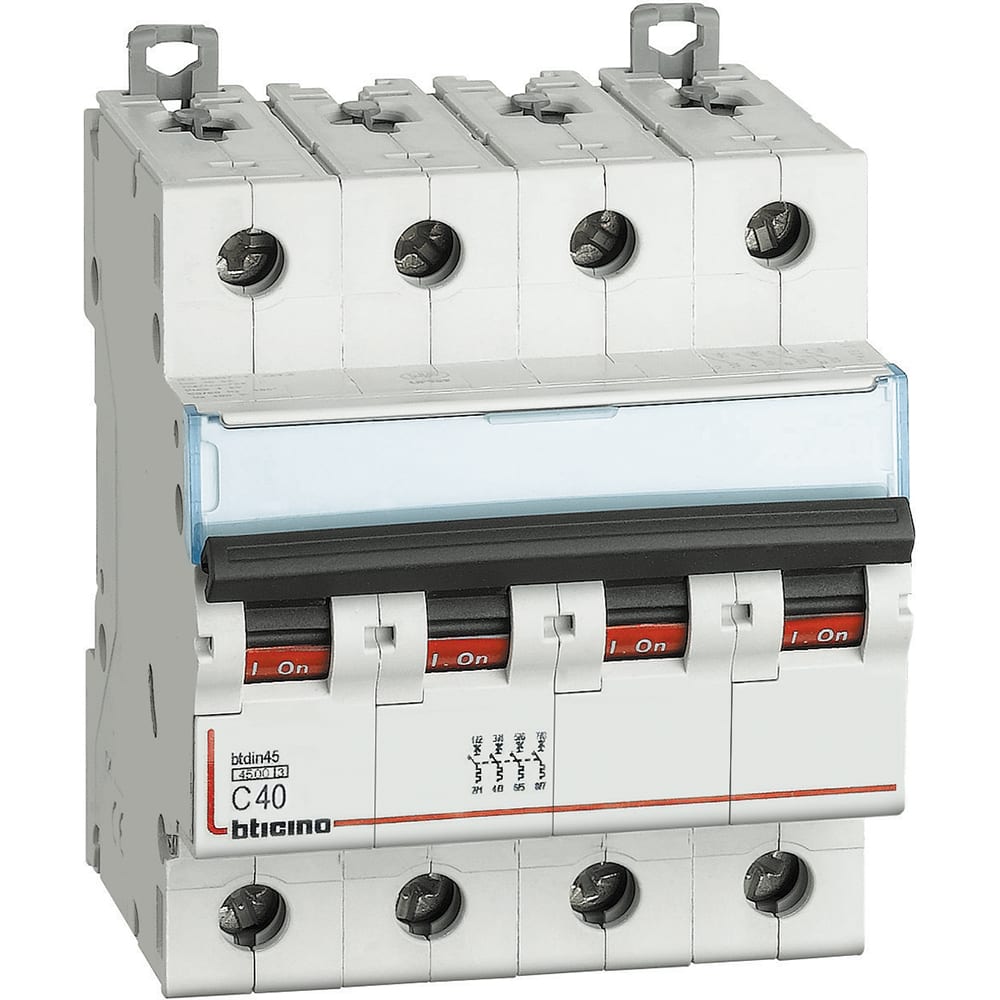 BTICINO BTIFA84C40 BTDIN45 - MAGNETOT 4P CURVA C 40A 4,5KA