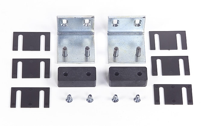 FAAC S.P.A. - FAA390771 COPPIA PATTINI INFERIORI BASSI