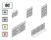 FEMI-CZ SPA - FCZA3S60F2C000HK KIT 25 GIUNTI LAT. 75X60+VITERIA M6X12 S