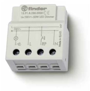 FINDER SPA FIN159182300000 DIMMER INCASSO LED/INCAND. 100W