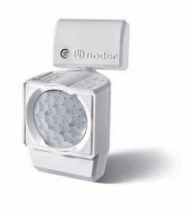 FINDER SPA FIN180182300000 RILEV MOV IR PARETE 1NO 10A 350LUX 12MIN