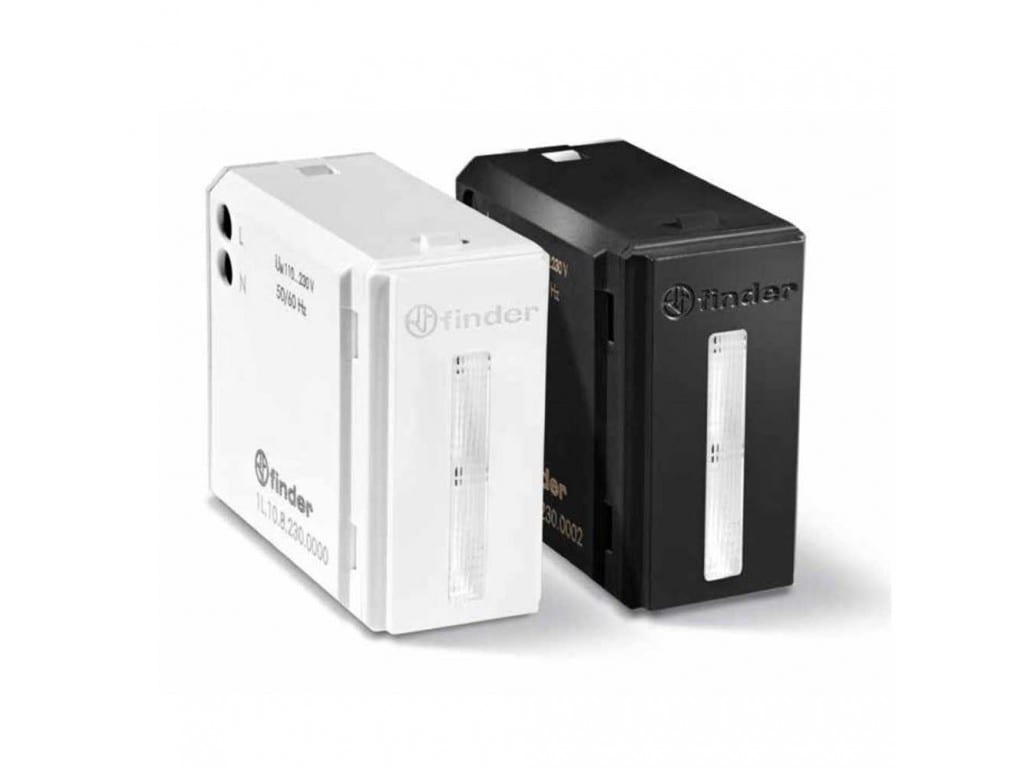 FINDER S.P.A. - FIN1L1082300002 LAMPADA DI EMERGENZA A LED INCASSO NERO