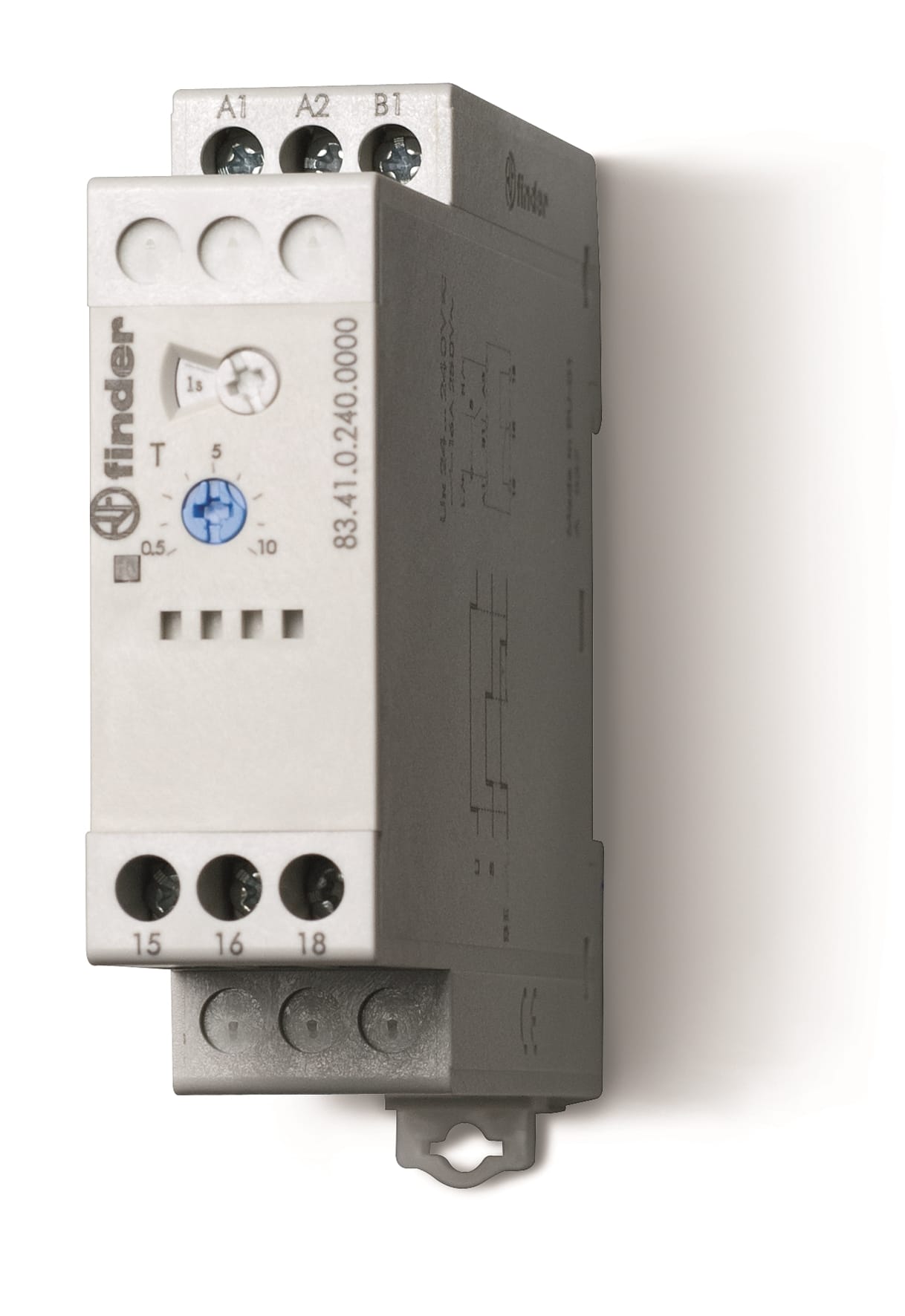 FINDER SPA FIN834102400000 TEMPORIZ.. RIT.DISINS. START EXT 24/240V