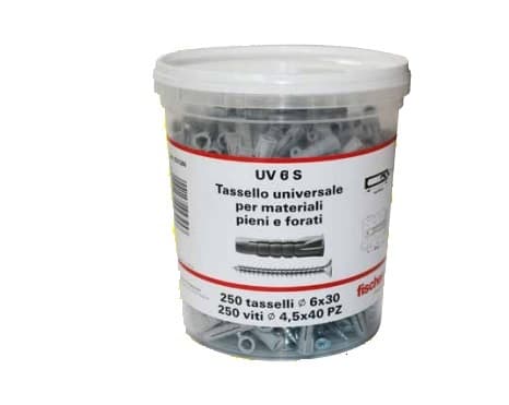 FISCHER ITALIA S.R.L - FIS00531387 UV 8 S IN BARATTOLO PZ.140 TASS.+VITI