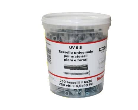 FISCHER ITALIA S.R.L - FIS00531387 UV 8 S IN BARATTOLO PZ.140 TASS.+VITI