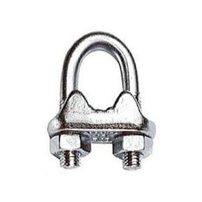 FAIT SRL - FITZN1212 MORSETTO AD U PER FUNE D 3 - 4 MM