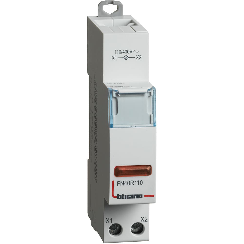 BTICINO BTIFN40R110 BTDIN - SINGOLA LED ROSSA 110/400V AC