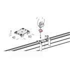 FOSNOVA - FOS2202588200 STAFFA ALLINEAM. 0258 MINILINEA-B INOX