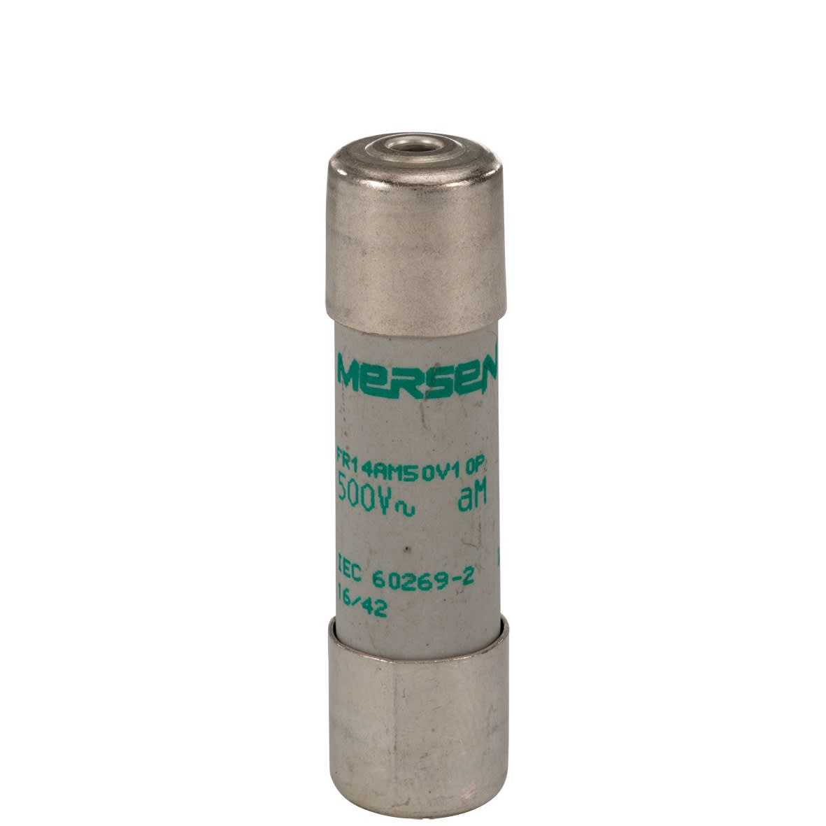 MERSEN ITALIA SPA - XESFR14AM50V10P FUS. BT AM 14 X 51 CON PERC. 500V AC 10A