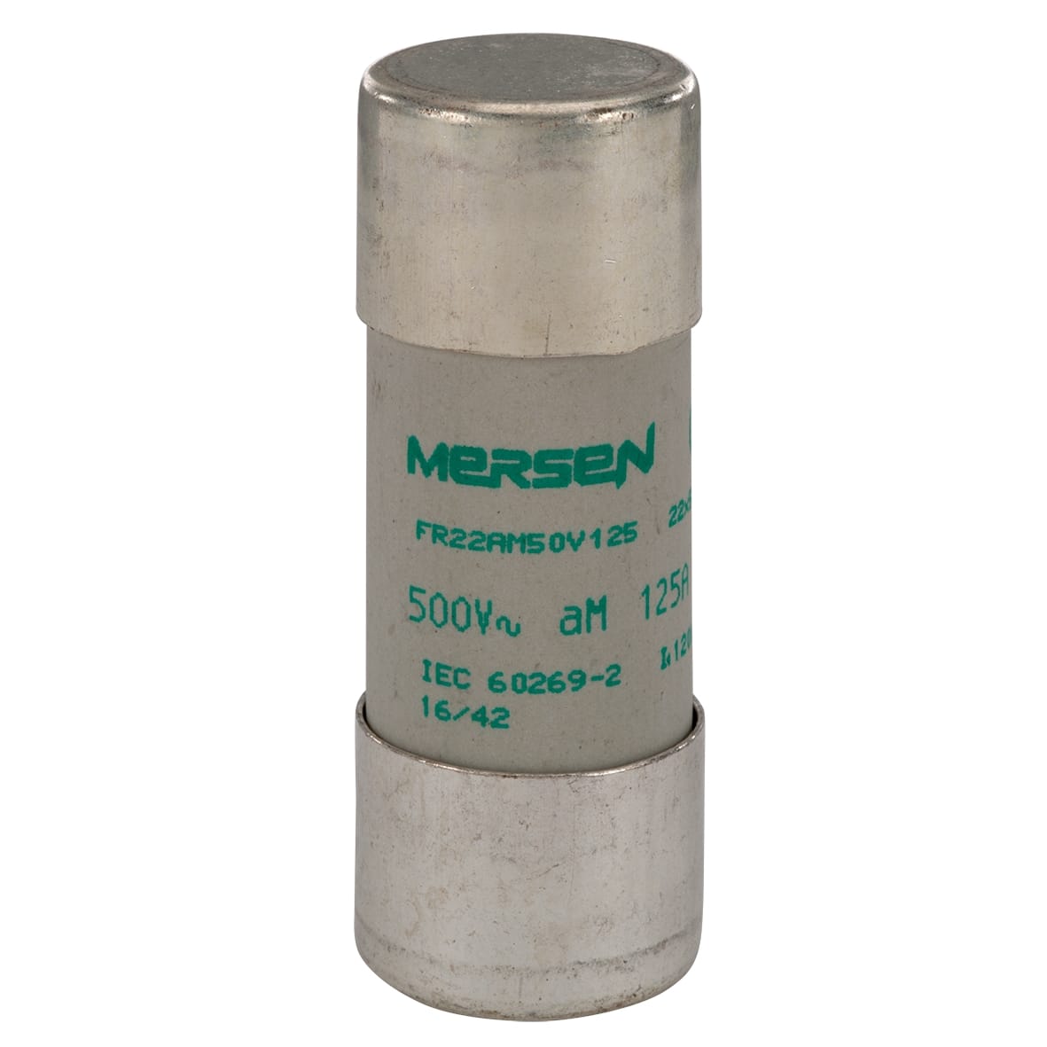 MERSEN ITALIA SPA - XESFR22AM50V125 FUS. BT AM 22 X 58 - 500VAC 125A