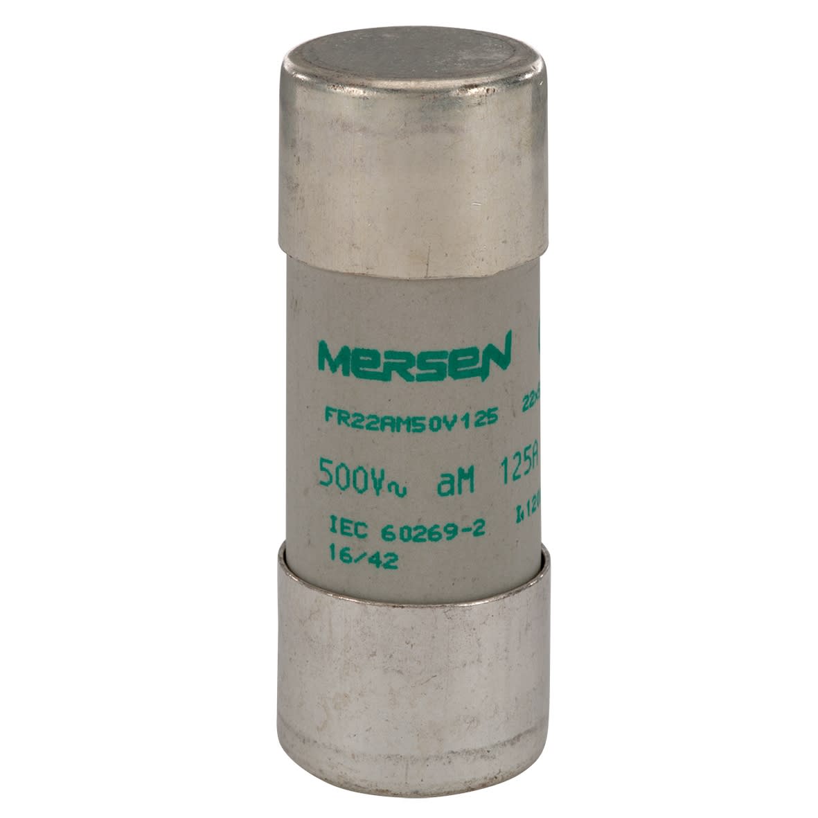 MERSEN ITALIA SPA - XESFR22AM50V125 FUS. BT AM 22 X 58 - 500VAC 125A