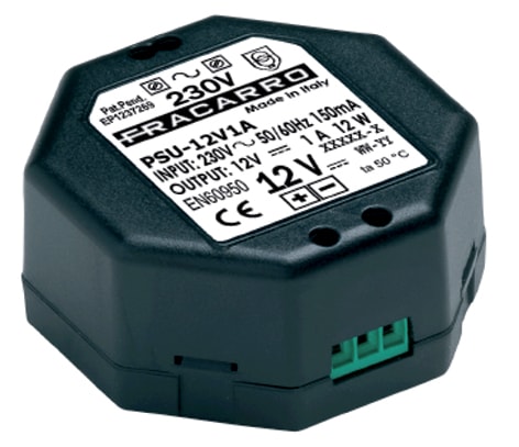 FRACARRO - FRA918096 PSU-12V1A POWER SUPPLY MINI 12V-1A