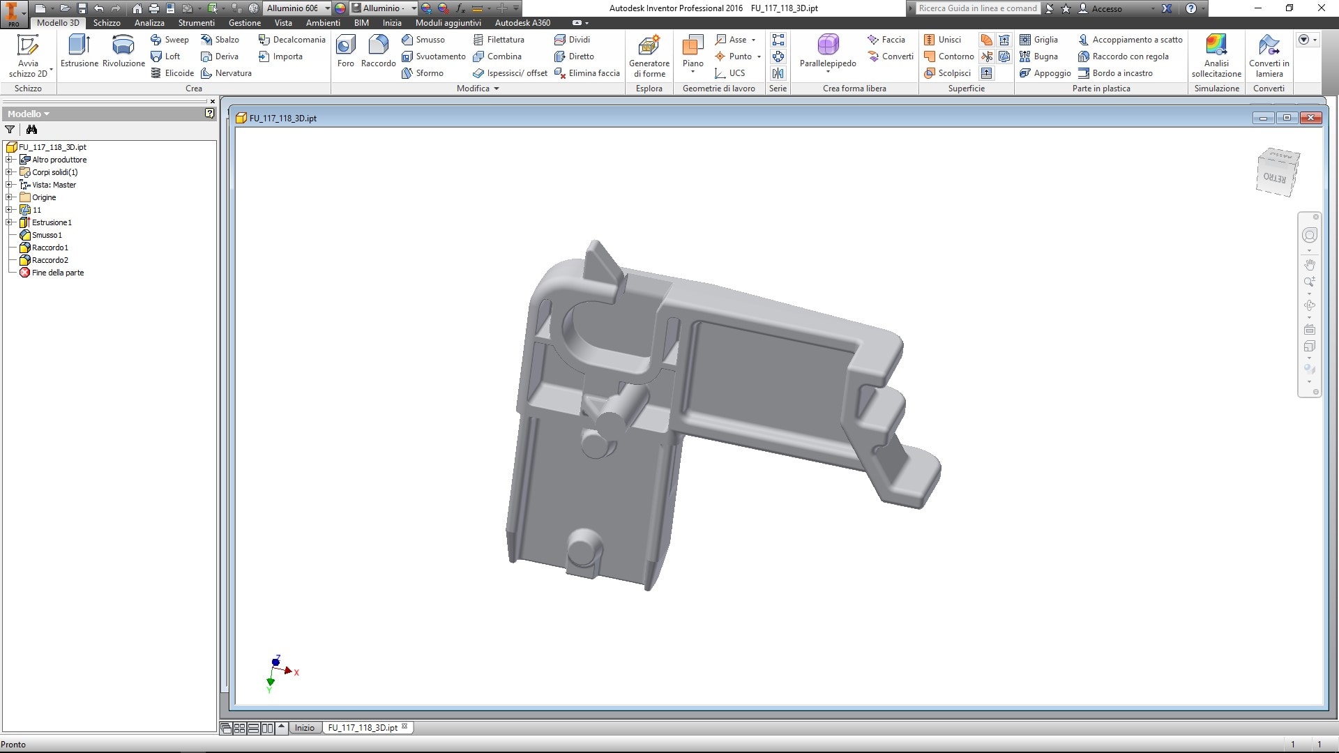 FACAL SRL - FAFFU-118 FUSIONE BASE DX GENIA 65/80 (G300-3)
