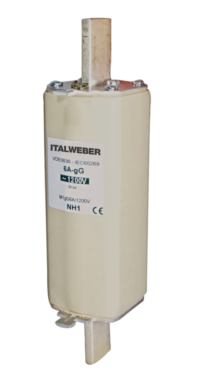 ITALWEBER SPA - ITW1634006 Fus NH-1XL gG 6A 1200V