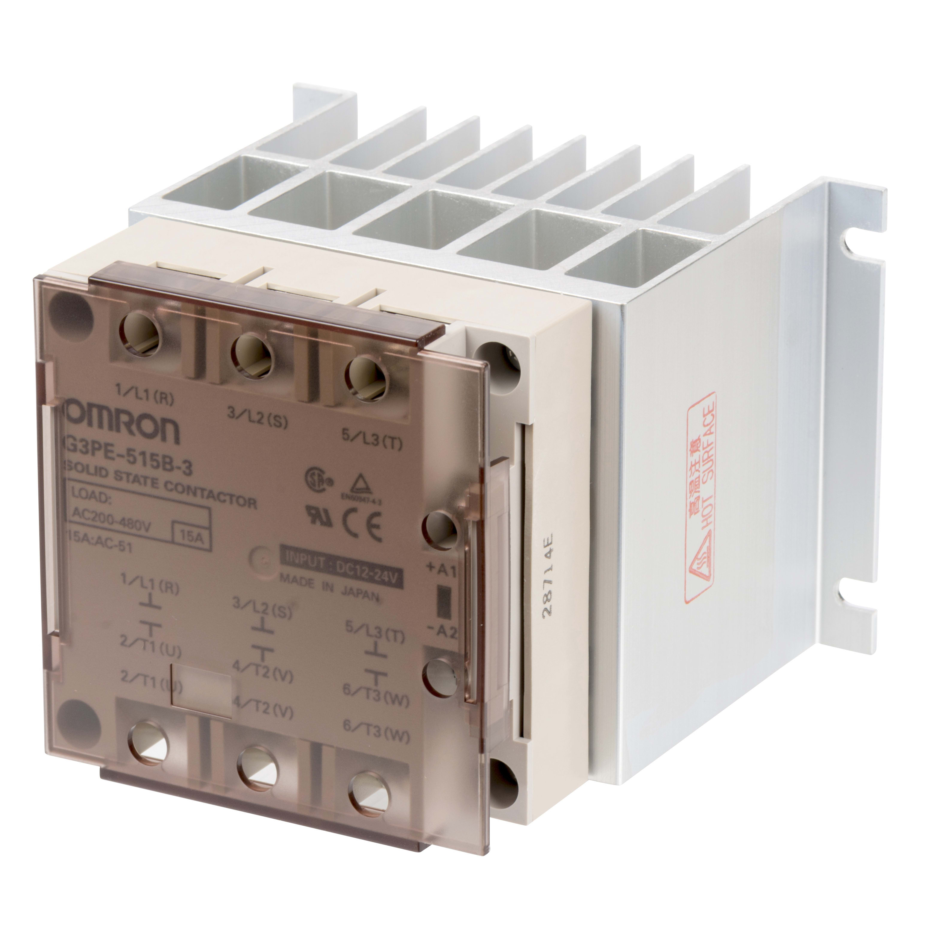 OMRON - OMRG3PE515B3-375414 RELE- STATICI TIFASE 15A/200..480VC.A- G