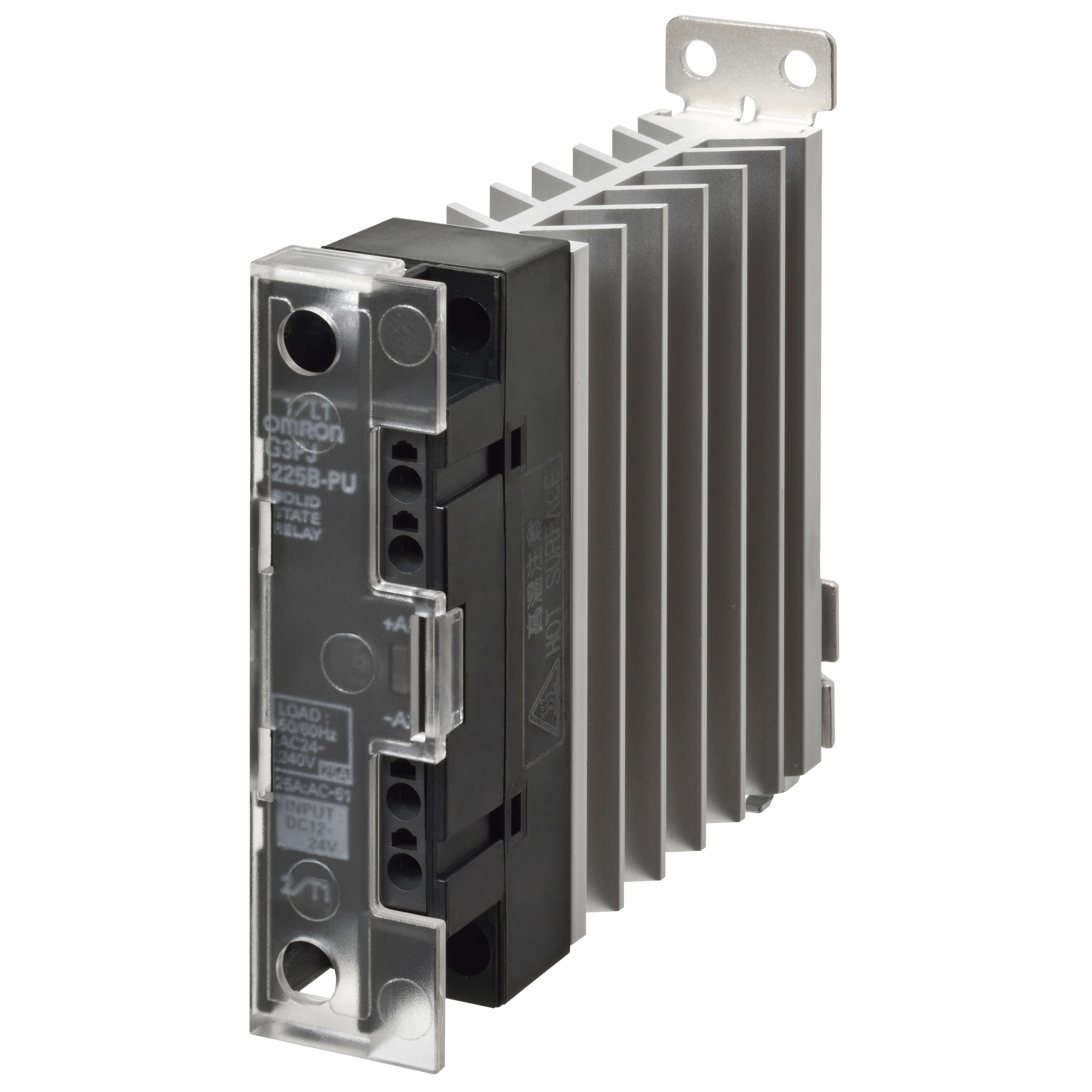 OMRON - OMRG3PJ525BPUDC1224 RELE- MONOFASE, 27A/100..480VC.A., DISSI