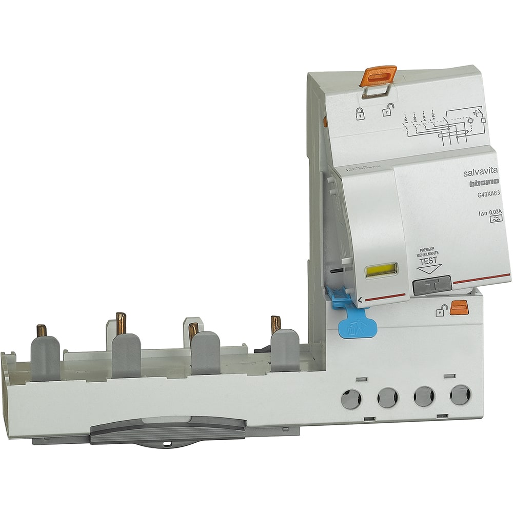 BTICINO BTIG43XA63 BTDIN - MODULO DIFFEREN A 4P 63A 30MA