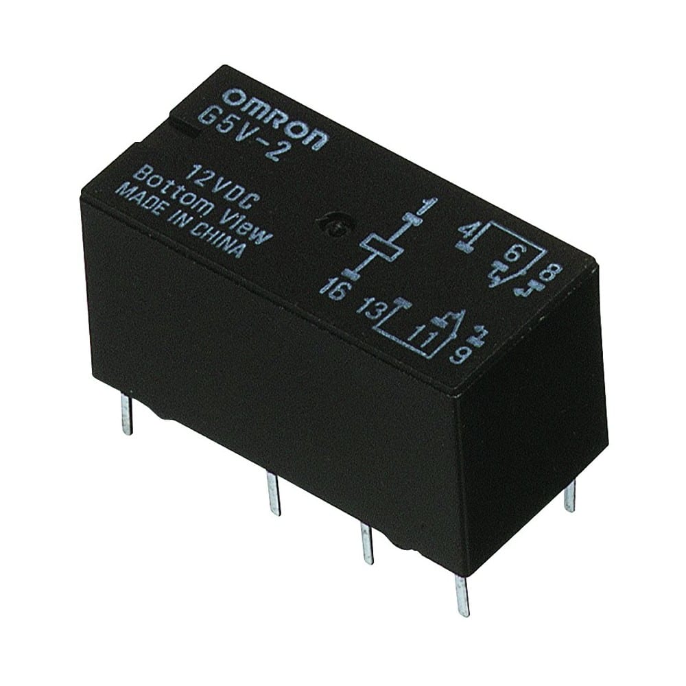 OMRON OMRG5V224DCBYOMZ-12 RELE-MIN2SPDTPLACCATOAU0.5A125VCASIGIL