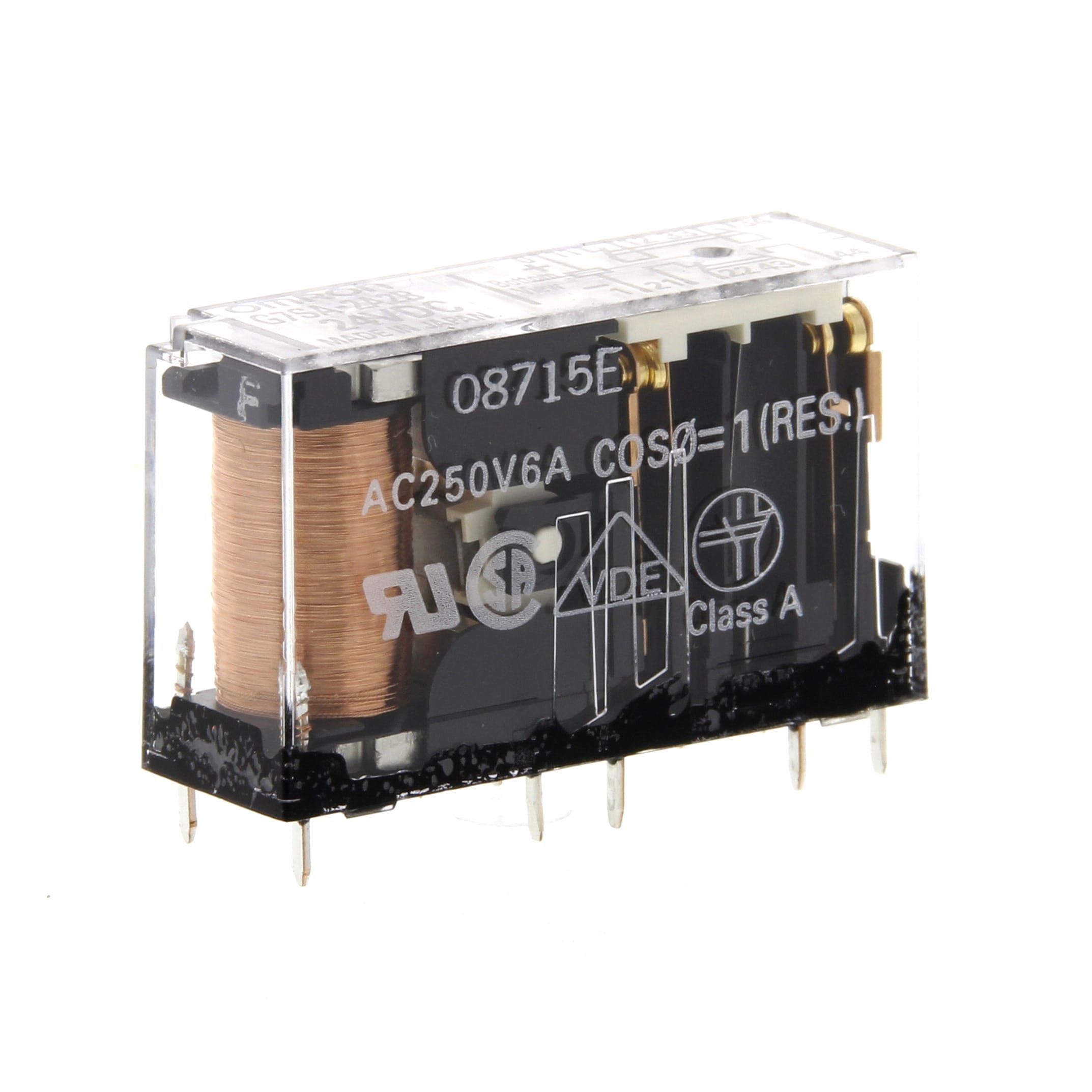 OMRON - OMRG7SA2A2B24DC-146 SICUREZZA- RELE 2NA, 2NC, 6 A/250 VC.A.