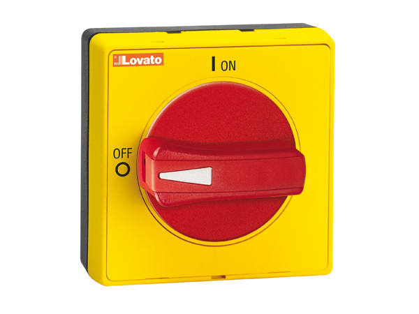 LOVATO - LOVGAX62 MANIGLIA G/R SEL.SPORGENTE LUCCH.IP65