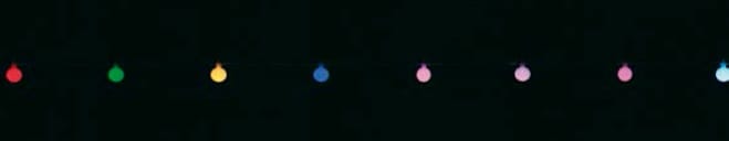 GIOCOPLAST NATALE SP GCP07311094 MAGIC BALLS 20 SFERE LED D.60 RGB