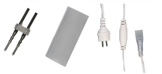 GIOCOPLAST NATALE SP - GCP16512401 CAVO ALIMENTAZ PER NEON FLEX BIFACCIALE