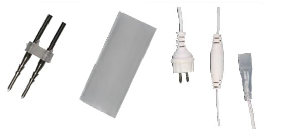 GIOCOPLAST NATALE SP - GCP16512401 CAVO ALIMENTAZ PER NEON FLEX BIFACCIALE