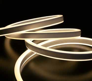 GIOCOPLAST NATALE SP - GCP16813151 NEON FLEX BIANCO CALDO BIFACCIALE, 5 MT