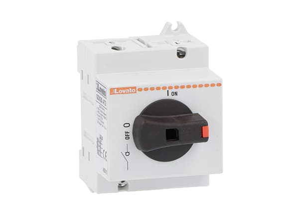 LOVATO LOVGD025AT2 SEZ. DC COM.DIR.DC21B 800V/25A-1000V/16A