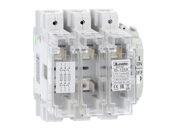 LOVATO LOVGE0125F SEZION.3P CON PORTAF.NFC22X58 AC21A 125A