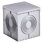 GEWISS - GEWDX59402 POZZETTO QUADRATO 200X200X200 - FONDO PIATTO SFONDABILE PER RIALZO