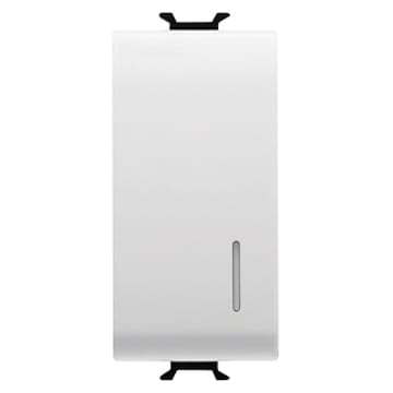 GEWISS GEWGW10132 PULSANTE 1M 1P NA 16A ILL.LOC.BIANCO
