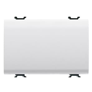 GEWISS - GEWGW10041 INTERRUTTORE UNIPOLARE 250V ac - 16AX - NEUTRO - 3 MODULI - BIANCO LUCIDO - CHORUSMART