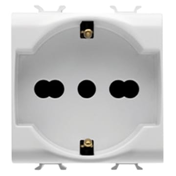GEWISS GEWGW10204 PRESA 2M 2P+T 16A BIV. ST.ITA./TED. B.