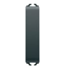 GEWISS - GEWGW12061 DEVIATORE UNIPOLARE 250V ac - 10AX - NEUTRO - 1/2 MODULO - NERO SATINATO - CHORUSMART