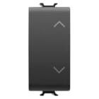 GEWISS - GEWGW12121 COMMUTATORE 1M 1P 10AX SU-GIU NERO