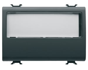 GEWISS - GEWGW12192 PULS.3M 1P NA 10A TARGA PORTAN.ILL.N.