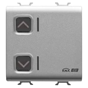 GEWISS - GEWGW12797 ATTUATORE PER TAPPARELLE - 1 CANALE - 6A - KNX - 2 MODULI - NERO - CHORUSMART