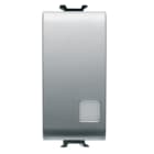 GEWISS - GEWGW14093 INVERTITORE UNIPOLARE 250V ac - 16AX ILLUMINABILE - CON LENTE NEUTRA SOSTITUIBILE - 1 MODULO - TITANIO - CHORUSMART